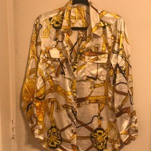 Versace button down dupe